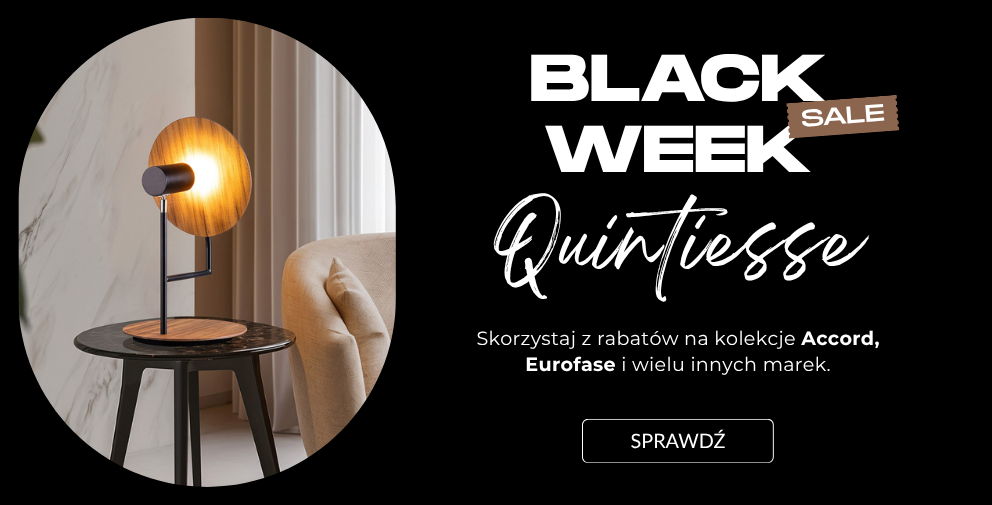Wykorzystaj okazję na zakup lamp klasy premium marki Quintiesse